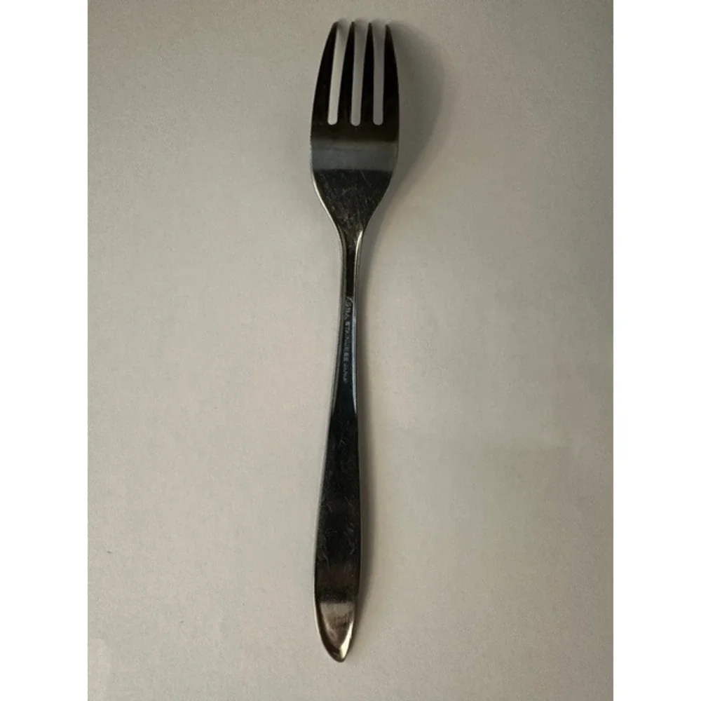 VTG Koba Stainless Steel Dinner Fork Single Rose Pattern KBA5 7 inch SET OF 6